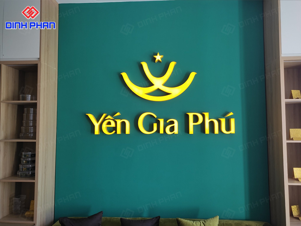 Bảng hiệu công ty chữ và logo công ty tại Đắk Lắk