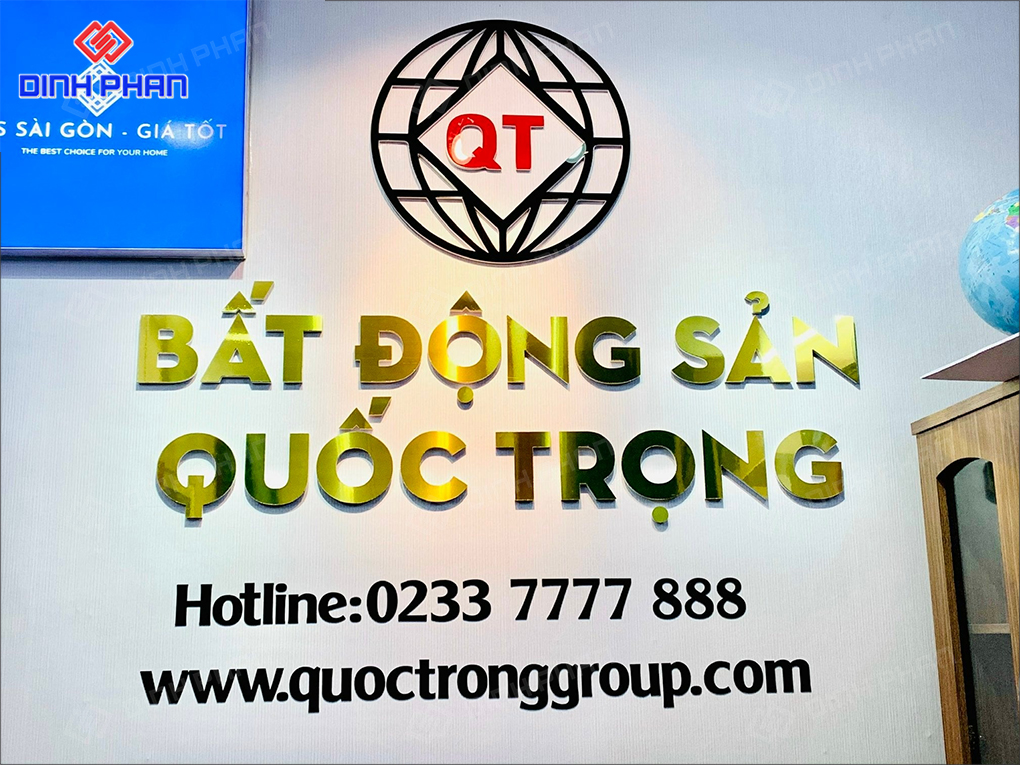 Bảng hiệu công ty tại Đắk Lắk