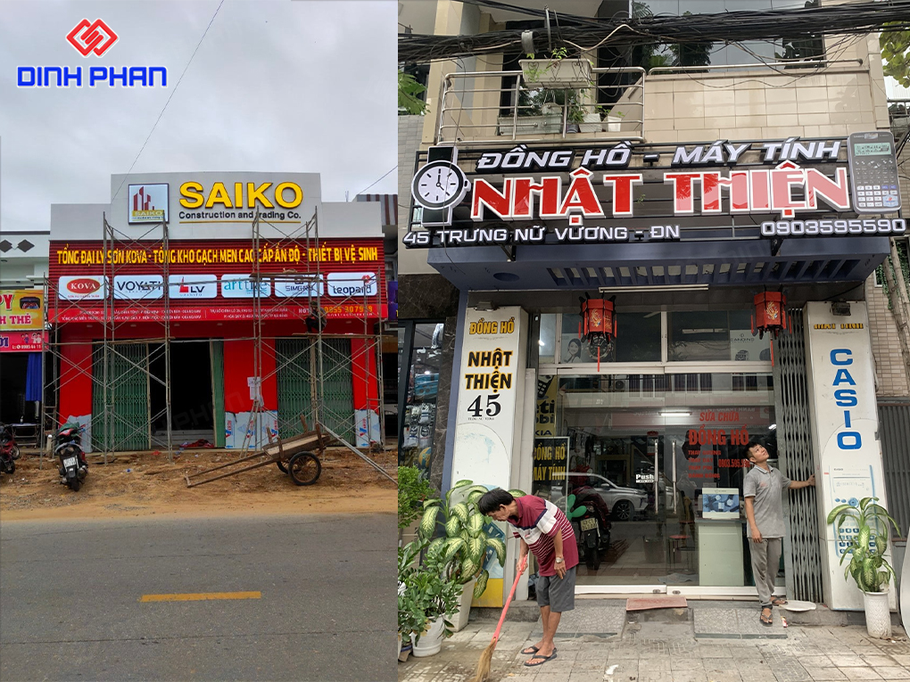 Bảng hiệu công ty tại Đắk Lắk