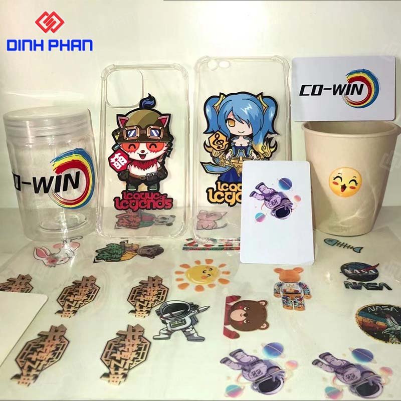 Tem, nhãn dán in UV DTF