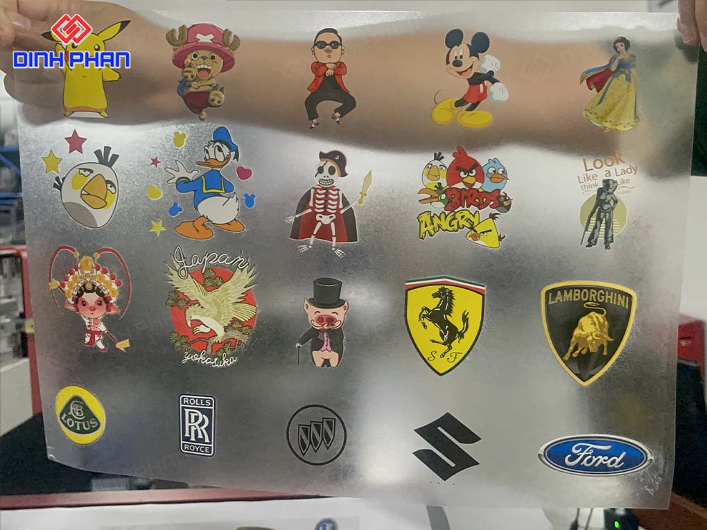 Nhãn dán in decal tại Buôn Ma Thuột