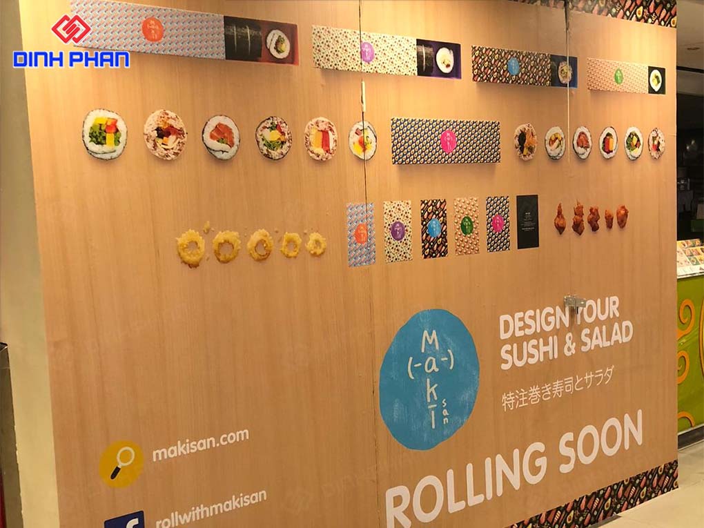 Hình trang trí in decal tại Buôn Ma Thuột