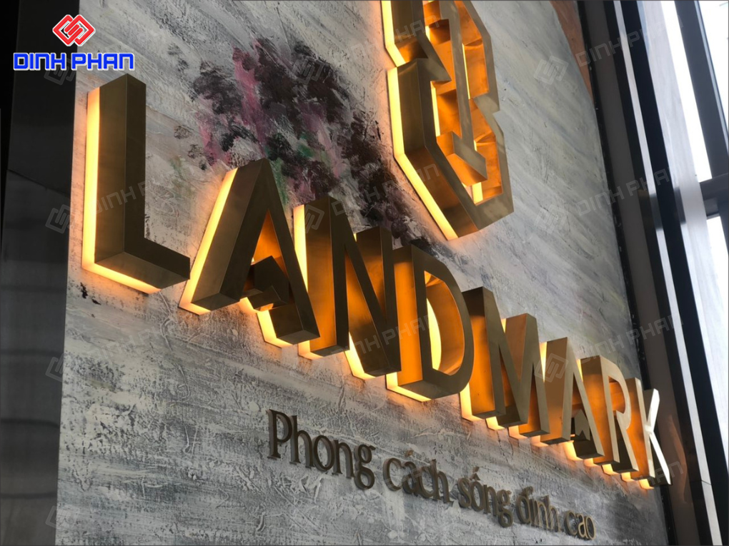 Bảng hiệu chữ nổi Landmark 81