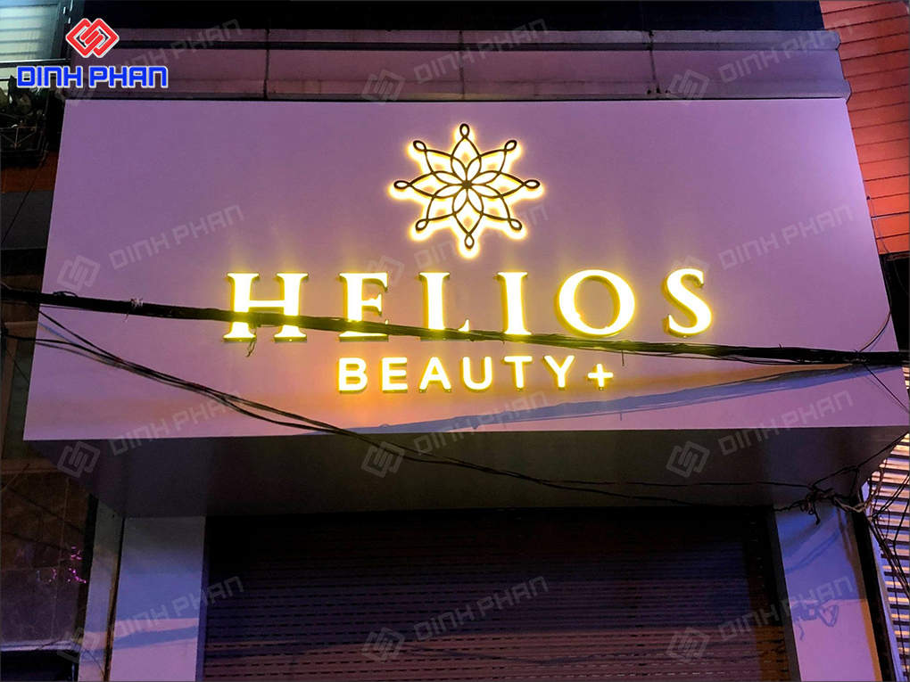 Bảng hiệu spa chữ nổi mica tại Buôn Ma Thuột