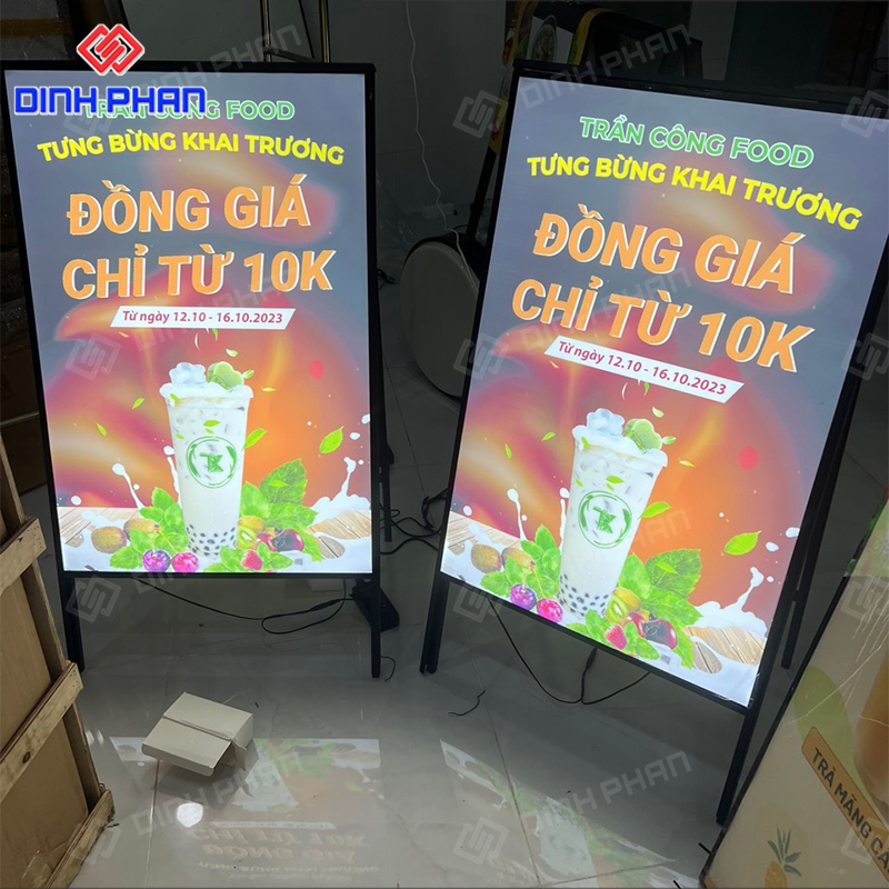 Tranh điện chương trình quán nước tại Buôn Ma Thuột