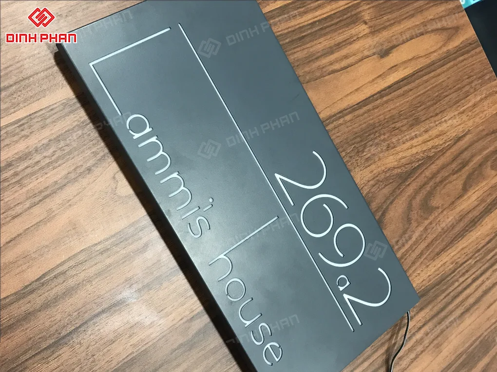 Biển số nhà BMT