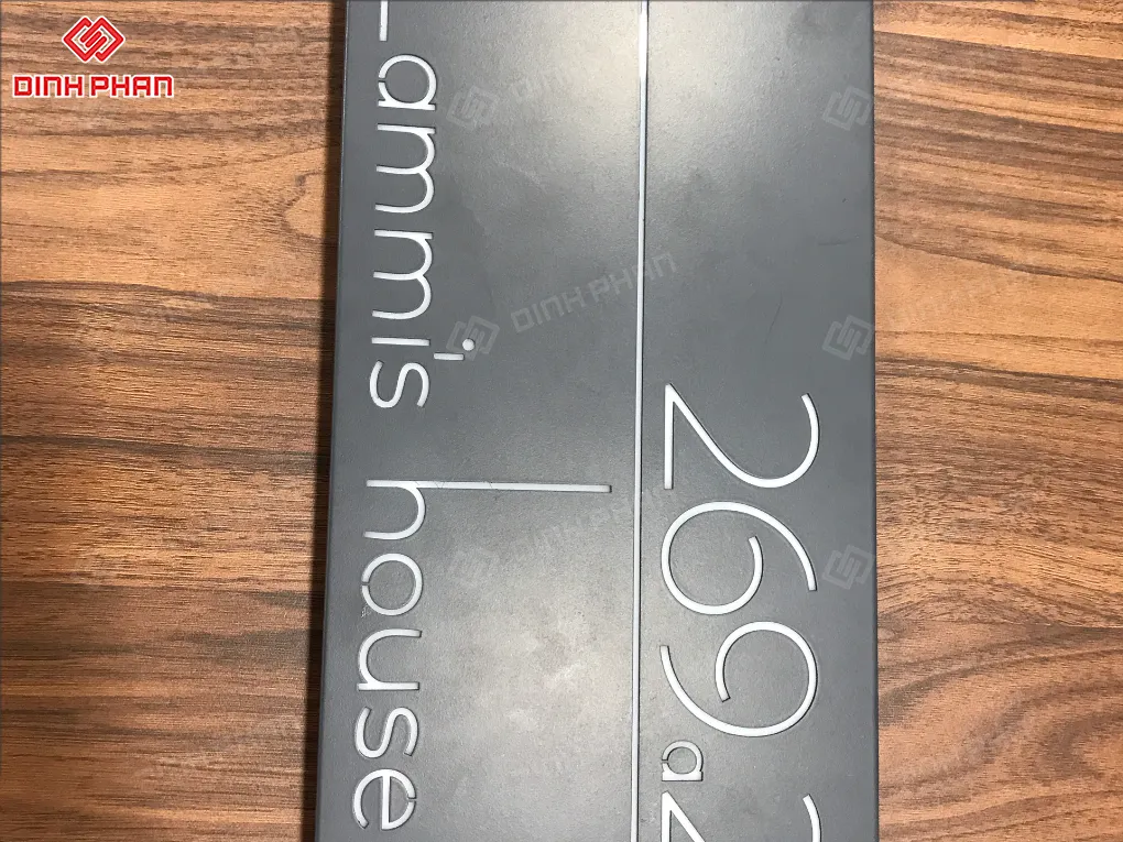 Biển số nhà BMT