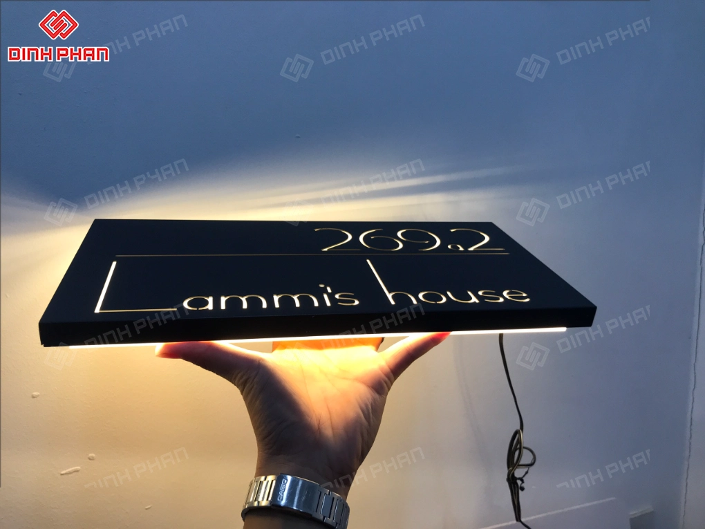 Biển số nhà BMT