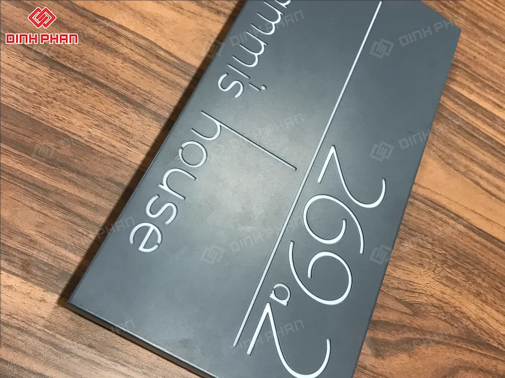 Biển số nhà BMT