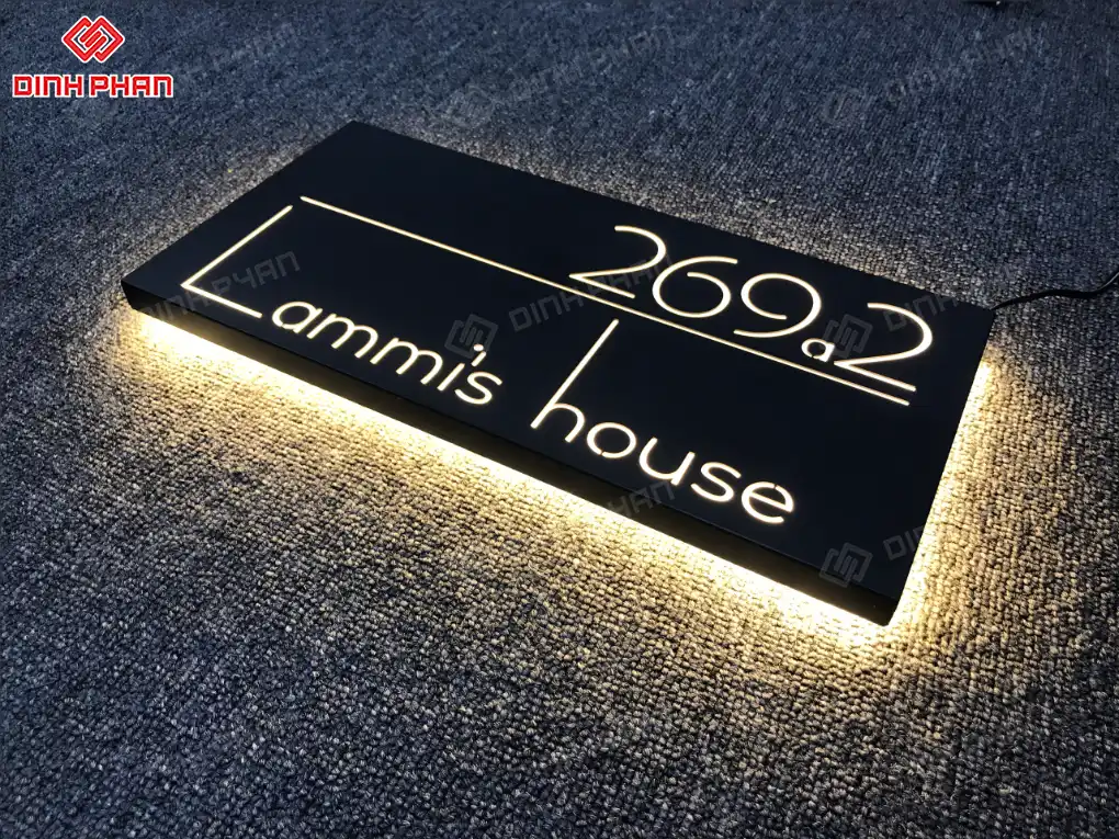 Biển số nhà BMT