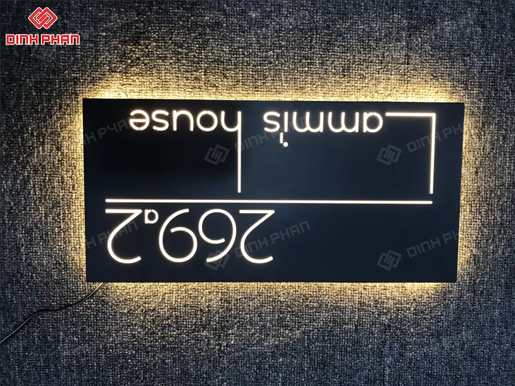 Biển số nhà BMT