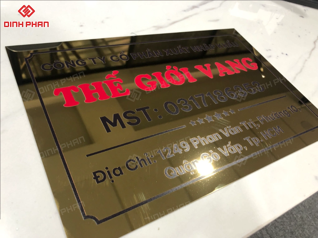 Biển số nhà BMT