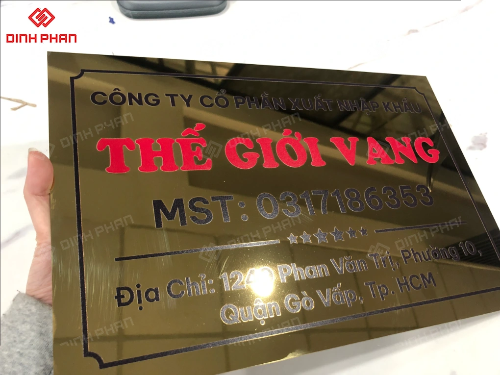 Biển số nhà BMT