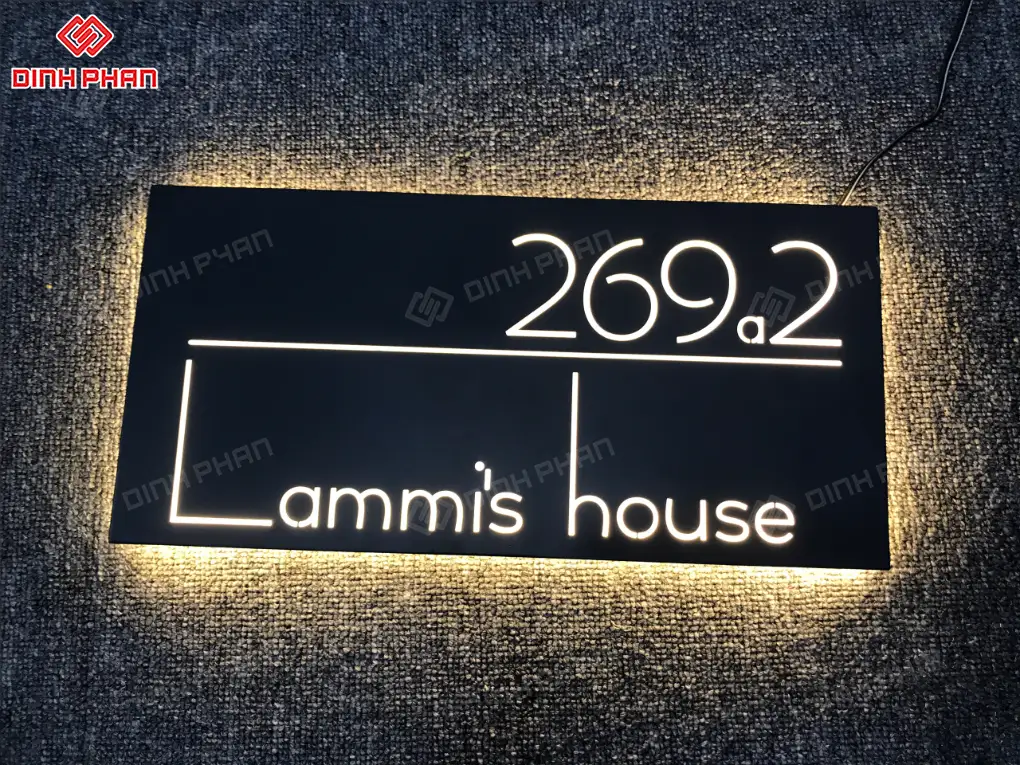 Biển số nhà BMT