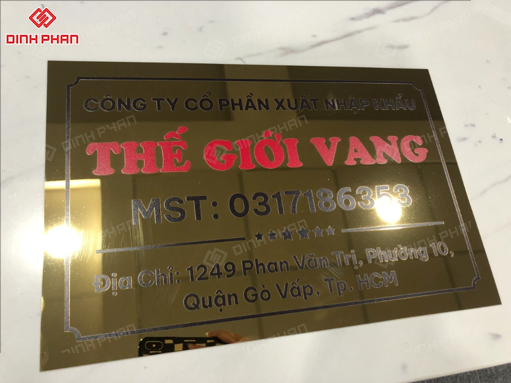 Biển số nhà BMT