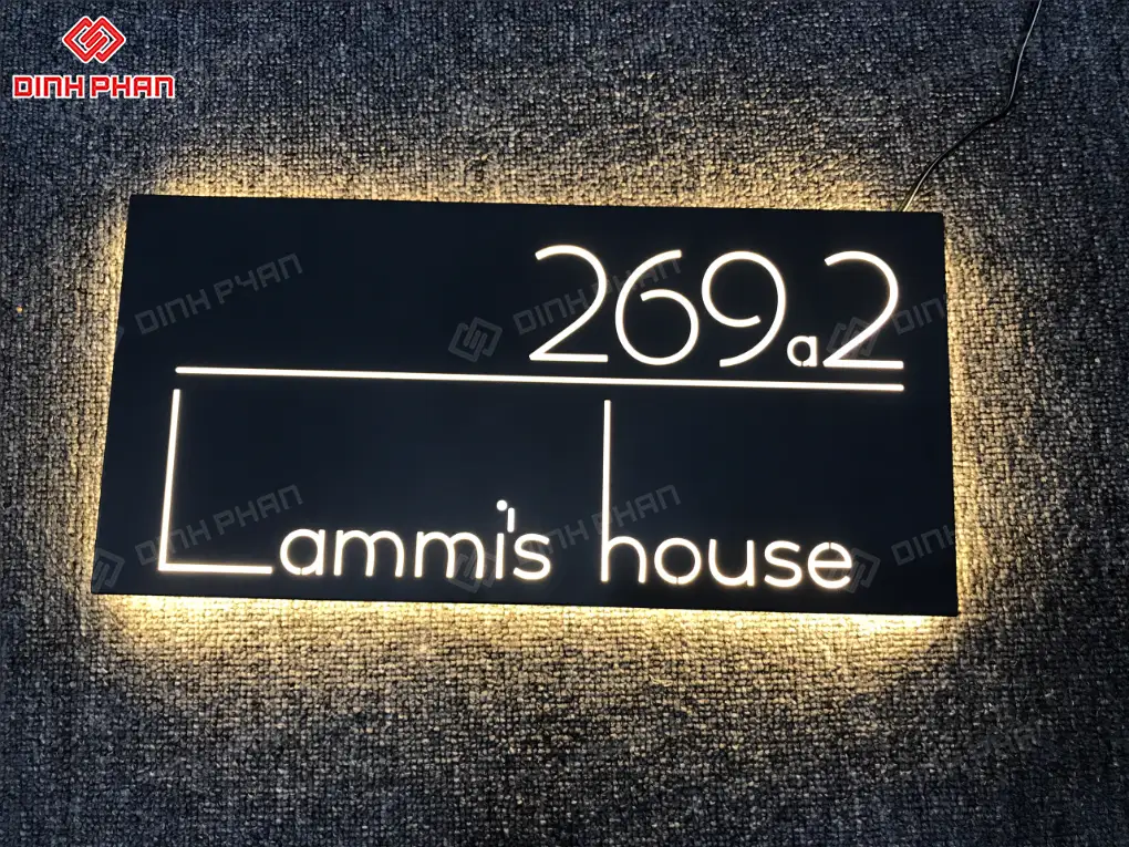 Biển số nhà BMT