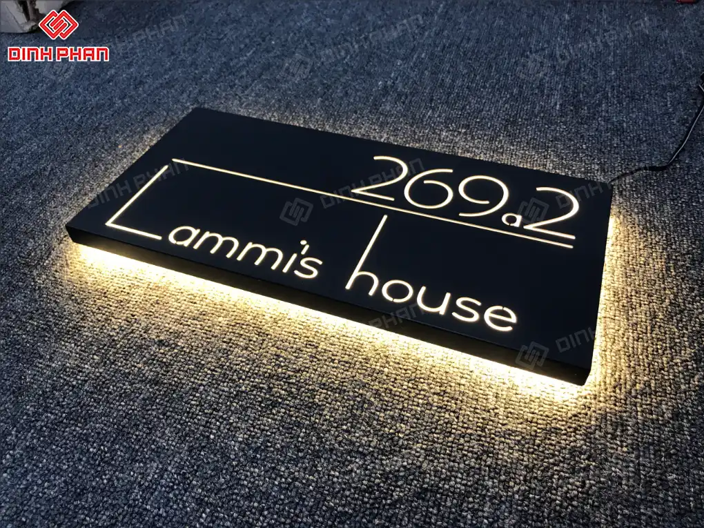 Biển số nhà BMT