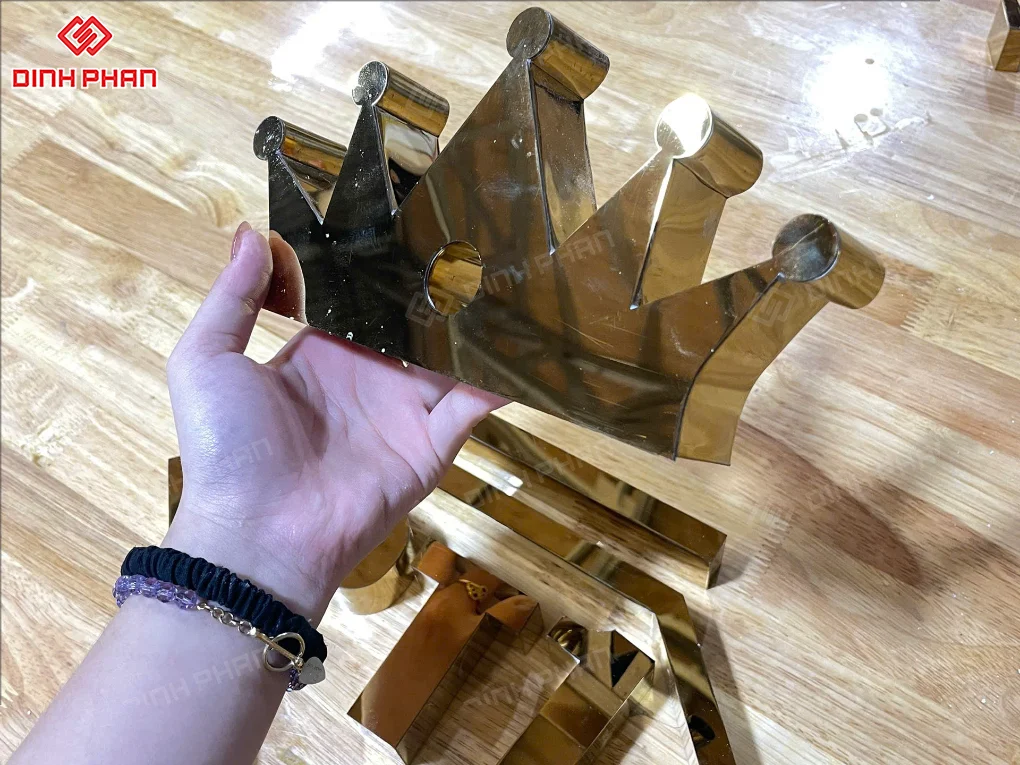 Địa chỉ gia công chữ inox giá rẻ tại BMT