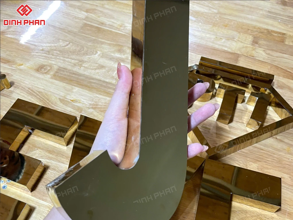 Địa chỉ gia công chữ inox giá rẻ tại BMT