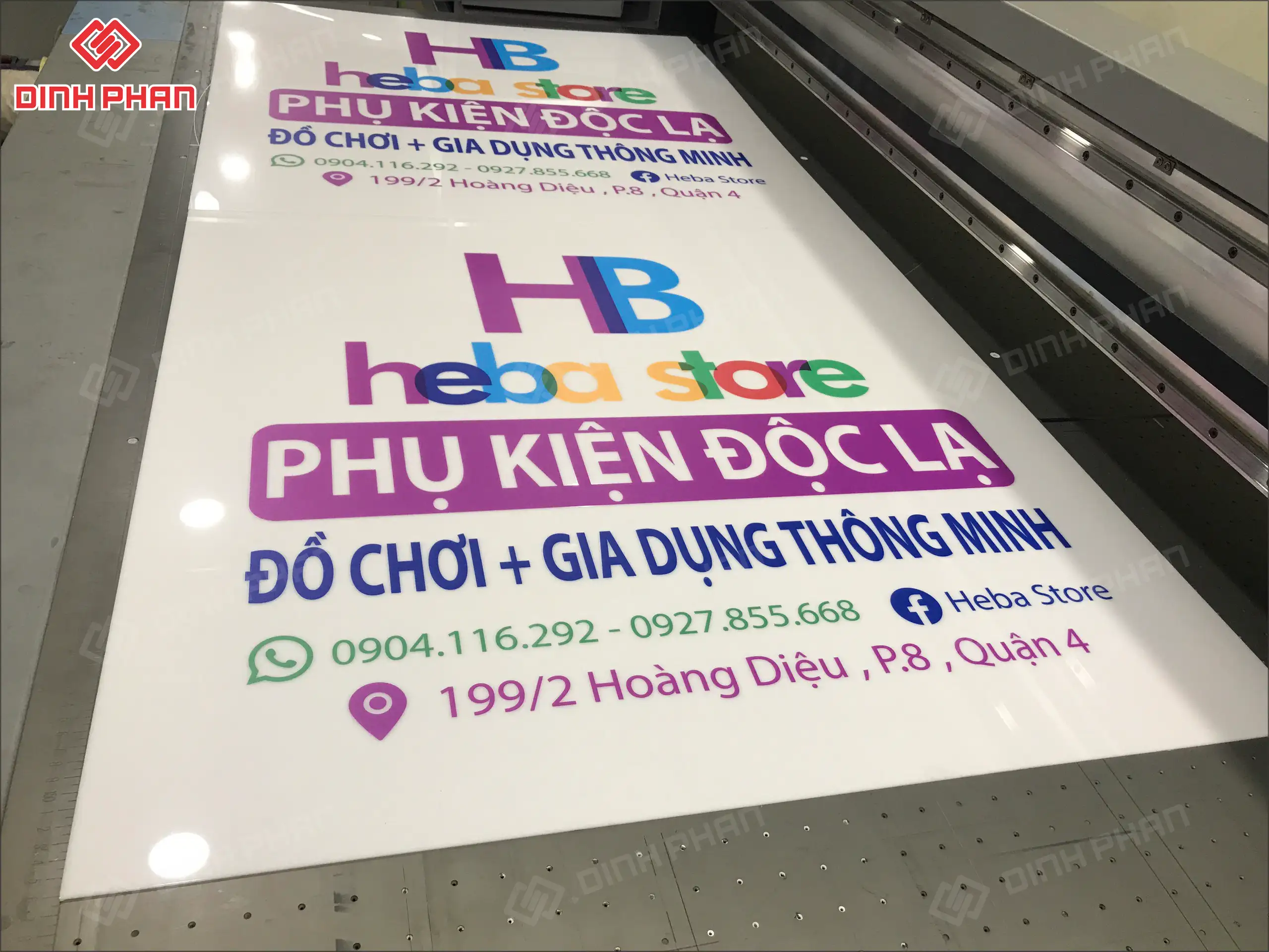 Dịch vụ in UV phẳng tại Buôn Ma Thuột Đắk Lắk