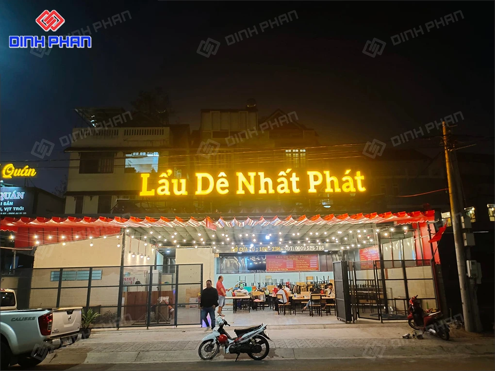 Dịch vụ thiết kế thi công bảng hiệu trọn gói Đắk Lắk