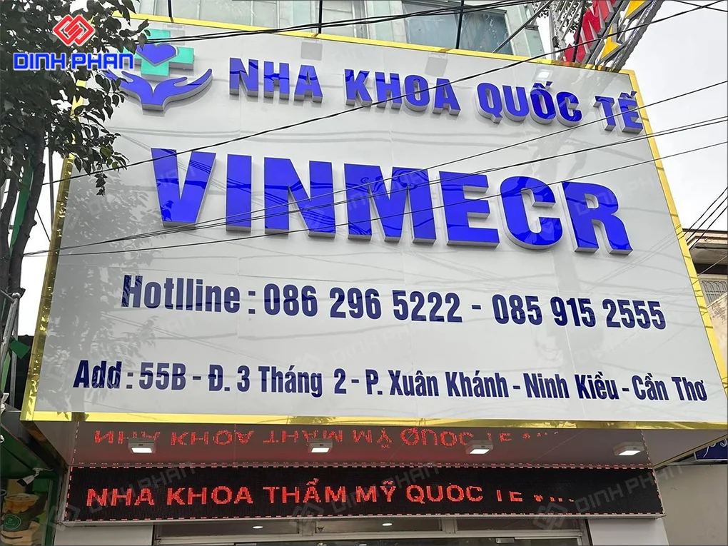 Dịch vụ thiết kế thi công bảng hiệu trọn gói Đắk Lắk