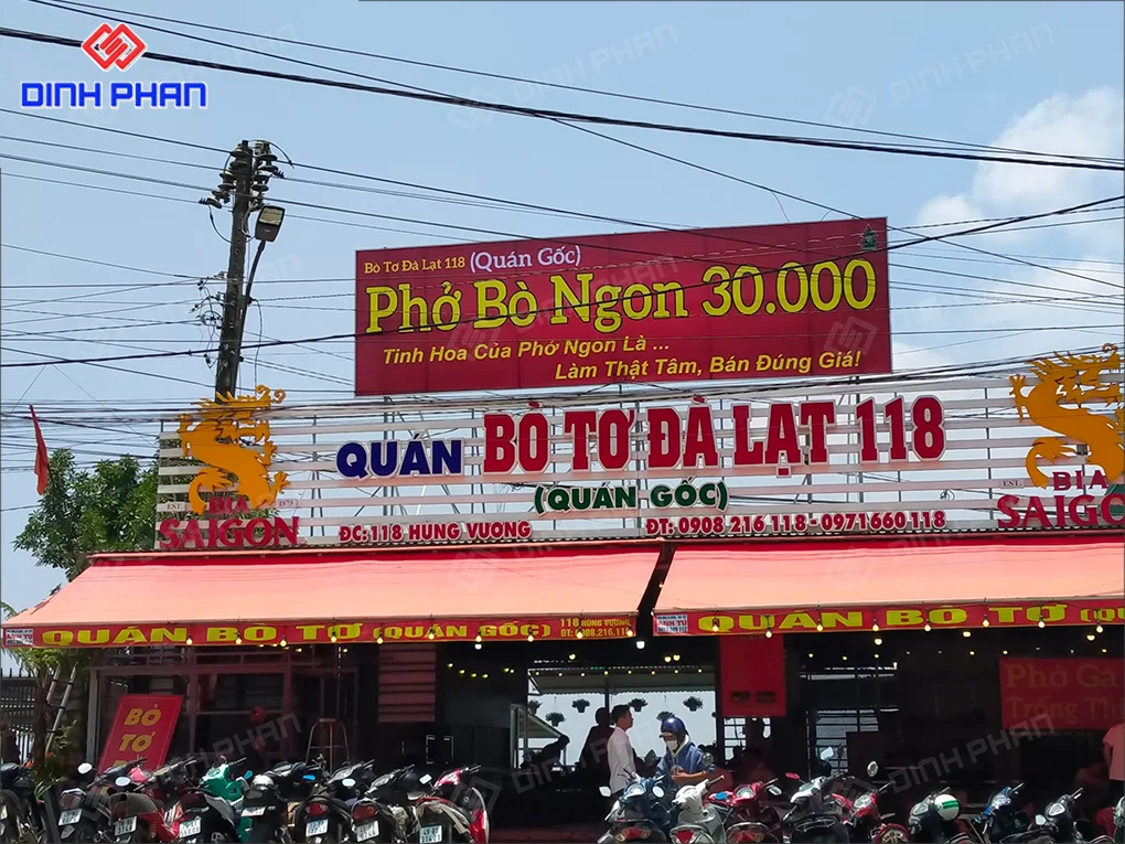 Làm bảng hiệu BMT