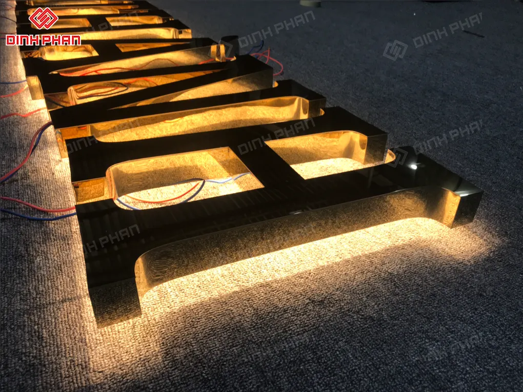 Làm chữ inox Đắk Lắk