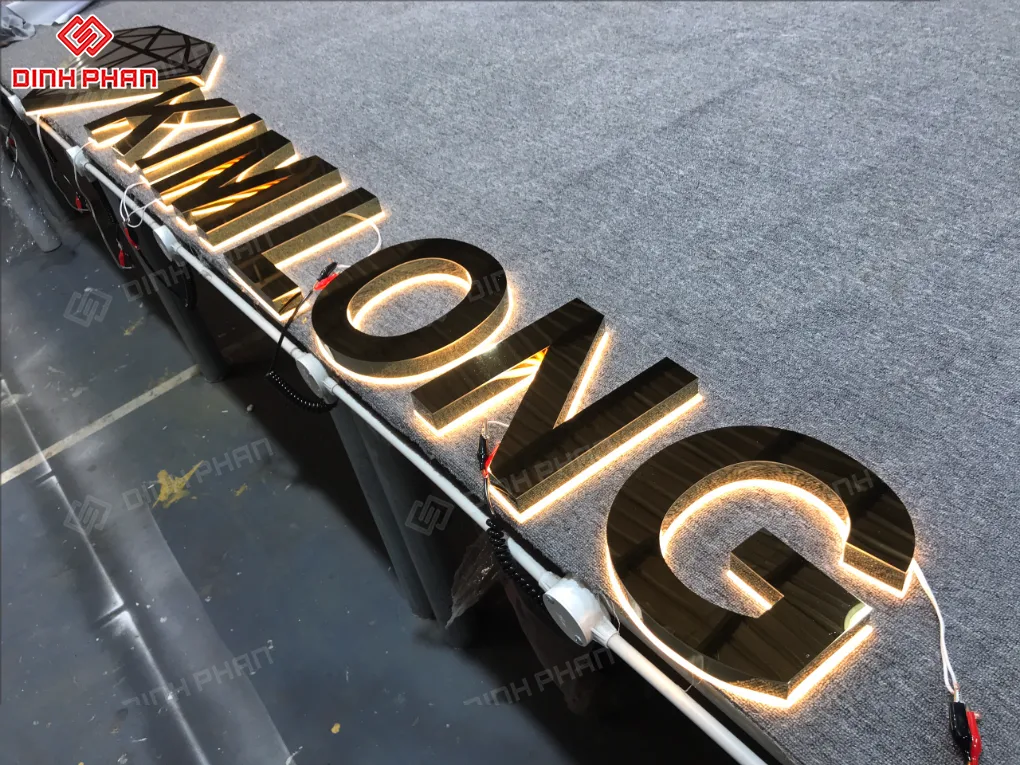 Làm chữ inox Đắk Lắk