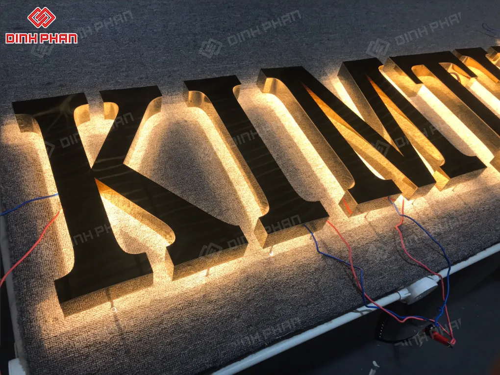 Làm chữ inox Đắk Lắk