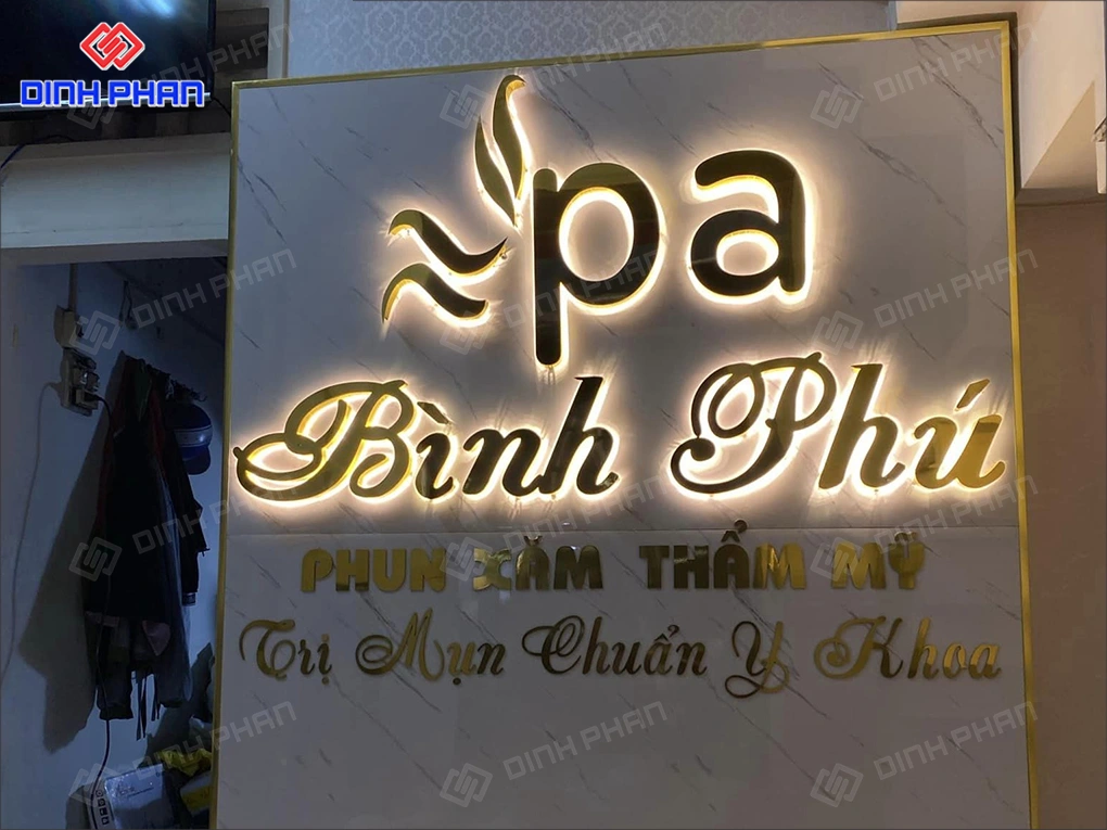 Biển vẫy spa BMT