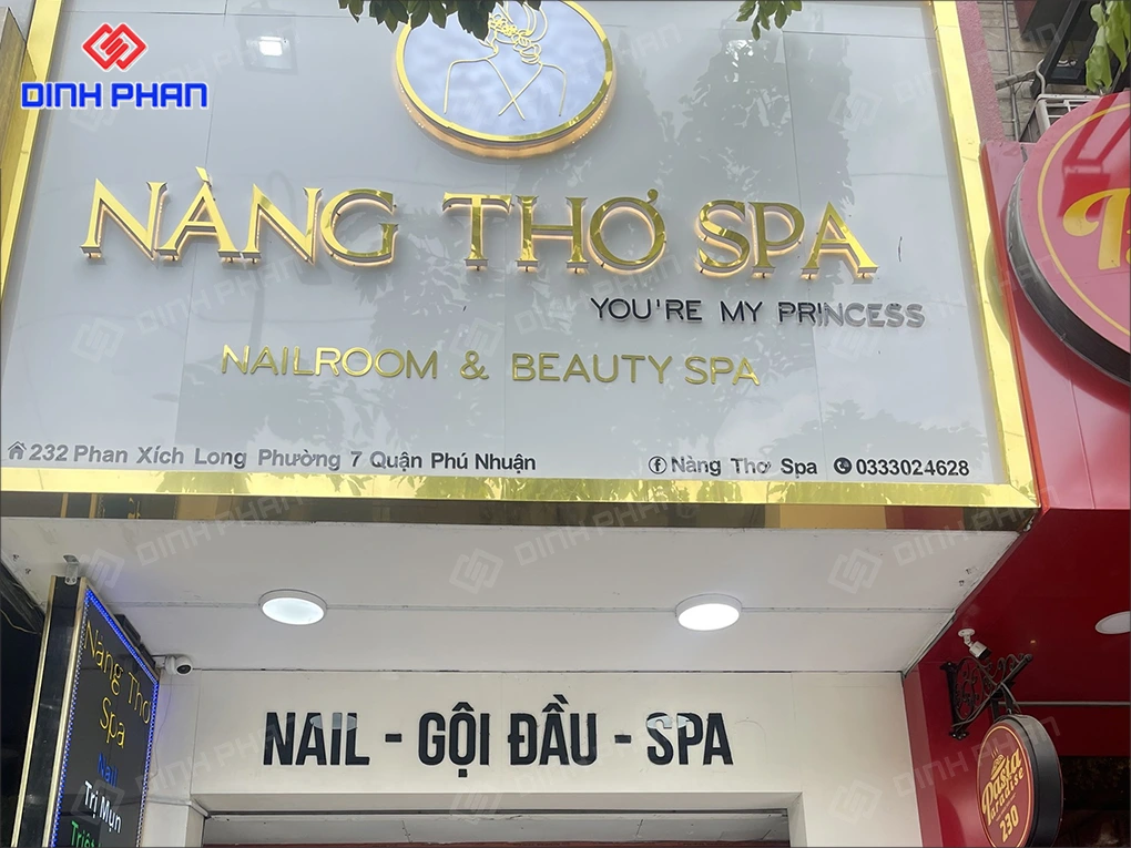 Biển vẫy spa BMT
