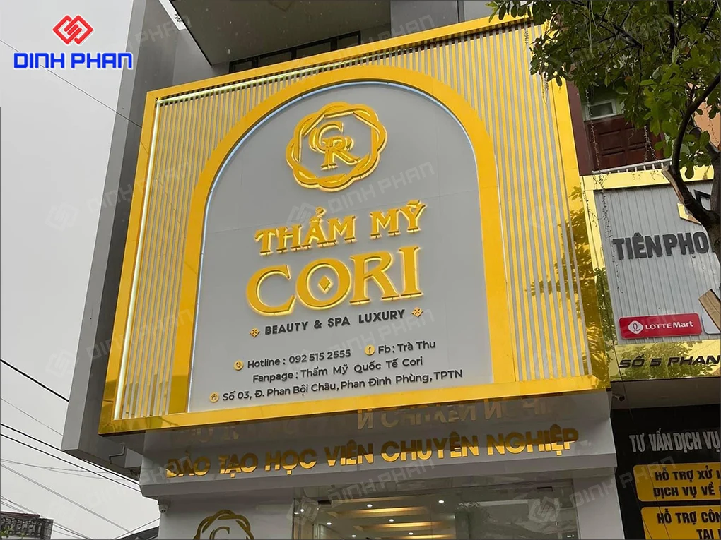 Biển vẫy spa BMT