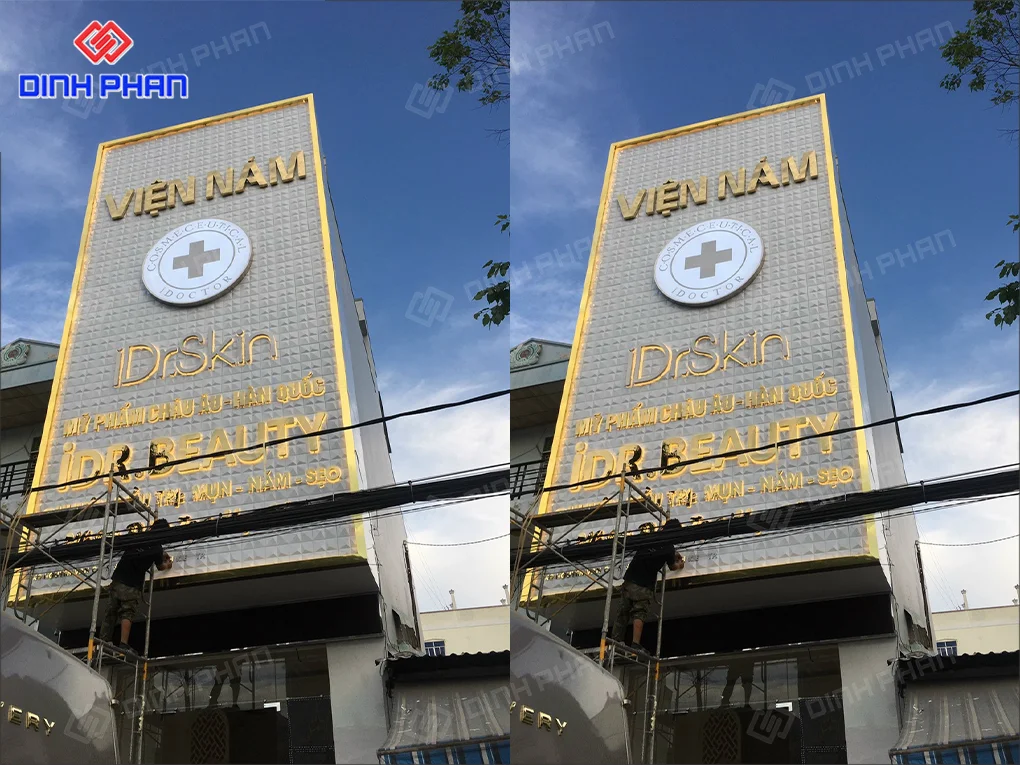 Biển vẫy spa BMT