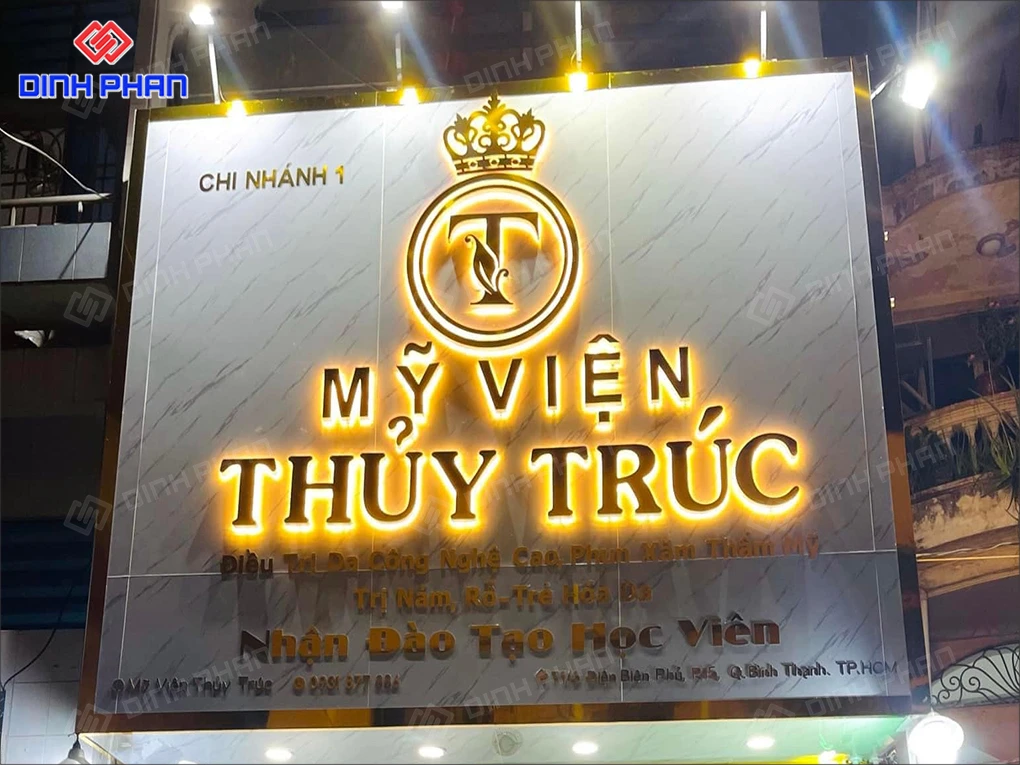 Biển vẫy spa BMT