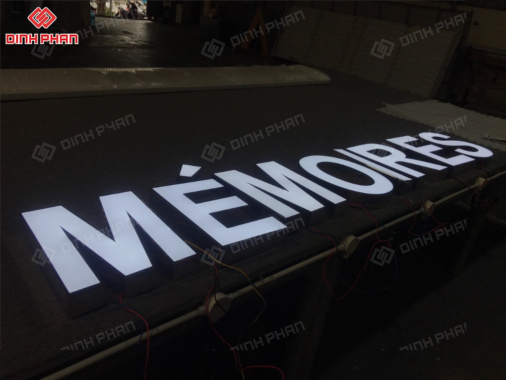 Gia công chữ inox BMT