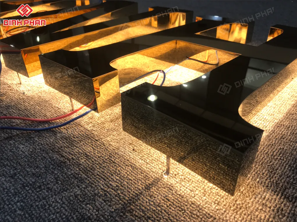 Gia công chữ inox BMT