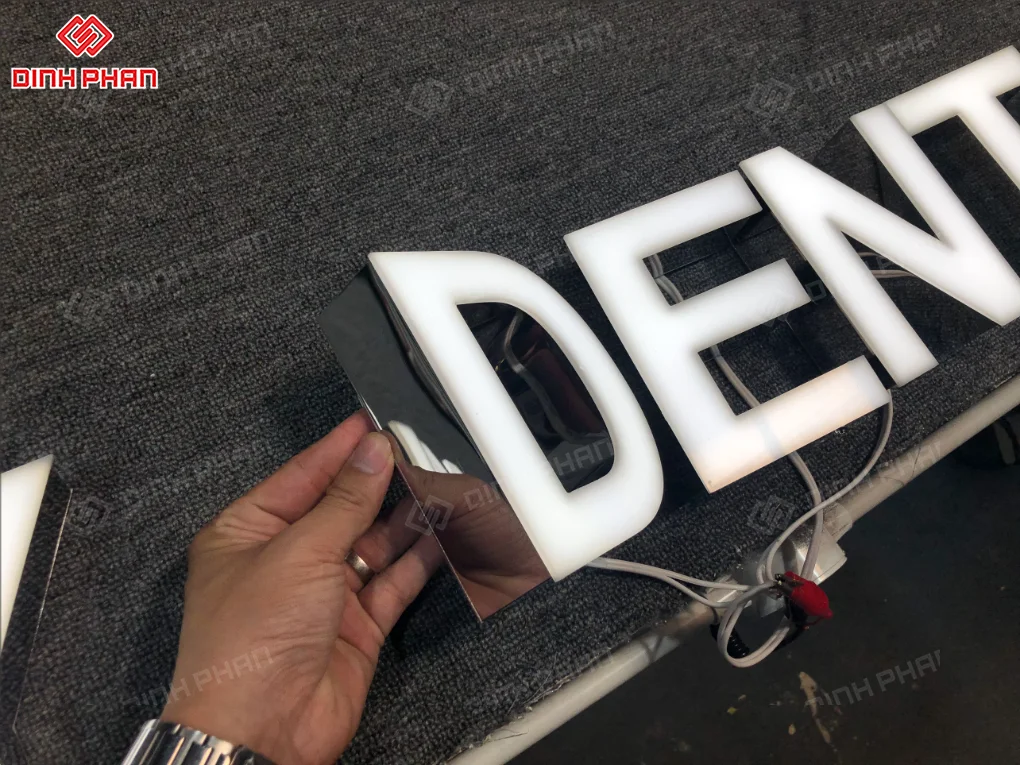 Gia công chữ inox BMT