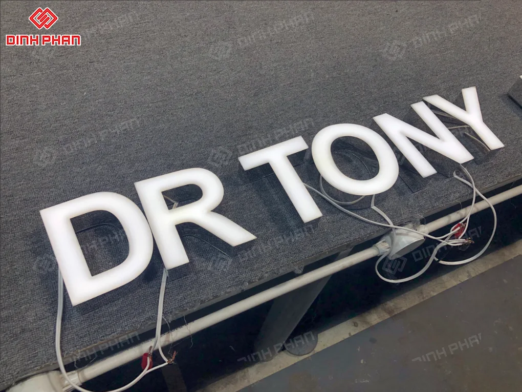 Gia công chữ inox BMT