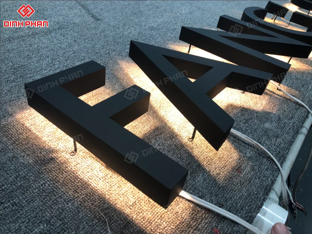 Gia công chữ inox BMT