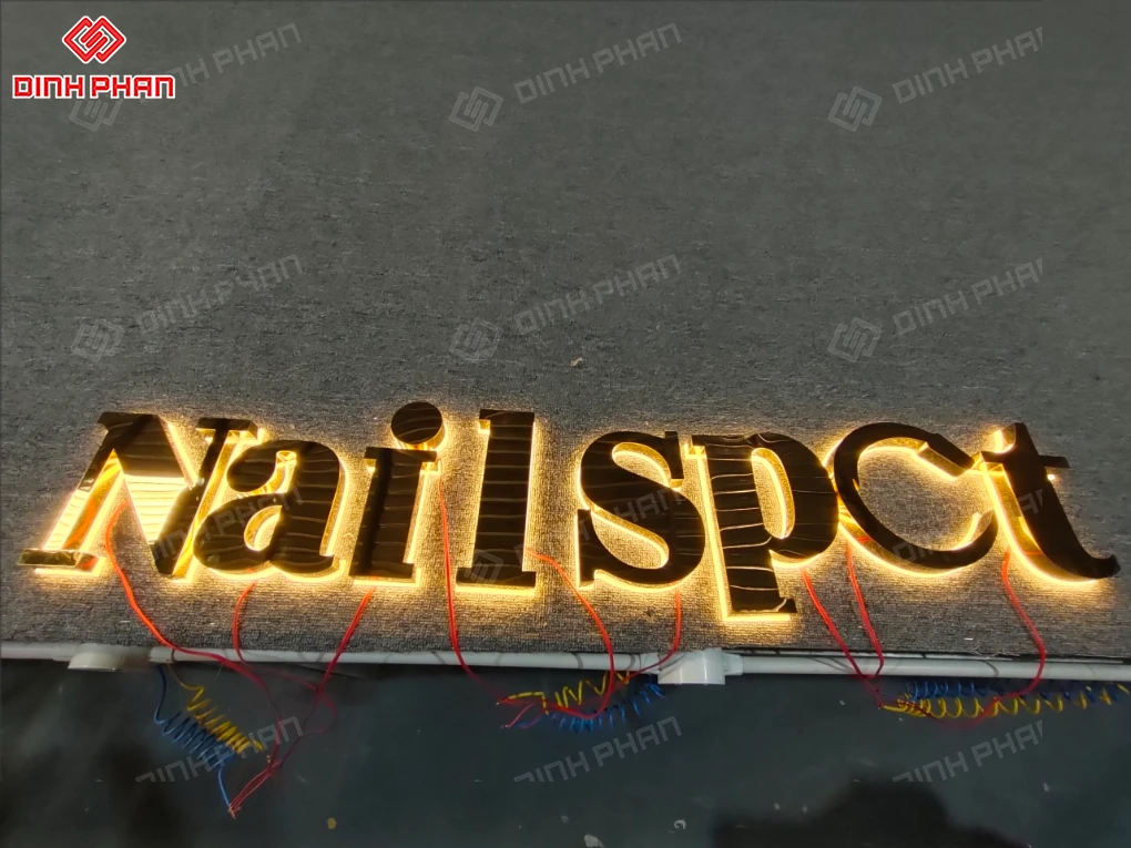 Gia công chữ inox BMT