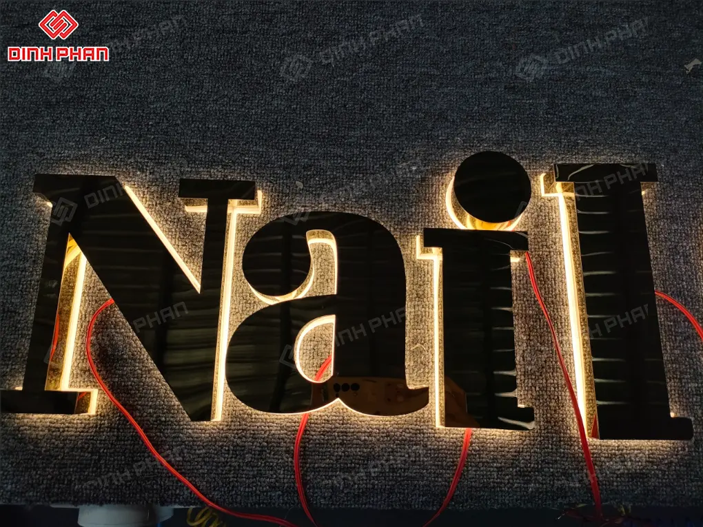 Gia công chữ inox BMT