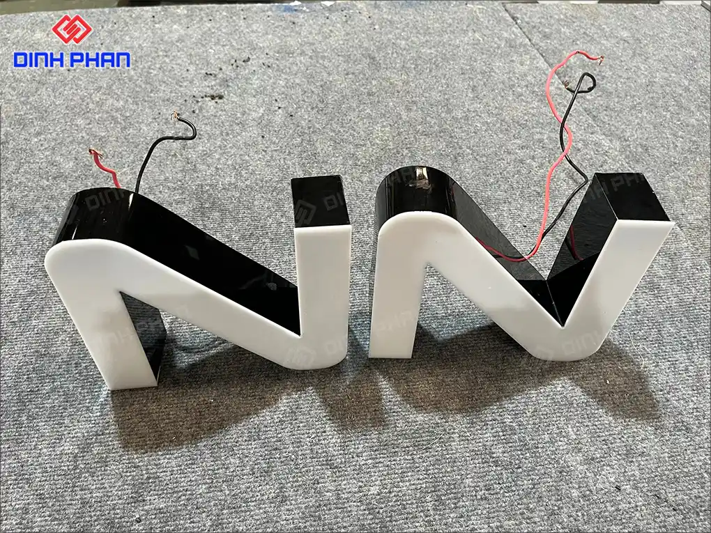 Gia công chữ nhôm BMT