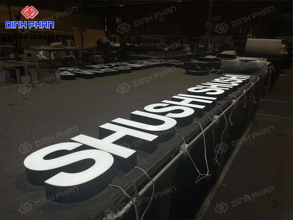 Gia công chữ nhôm BMT