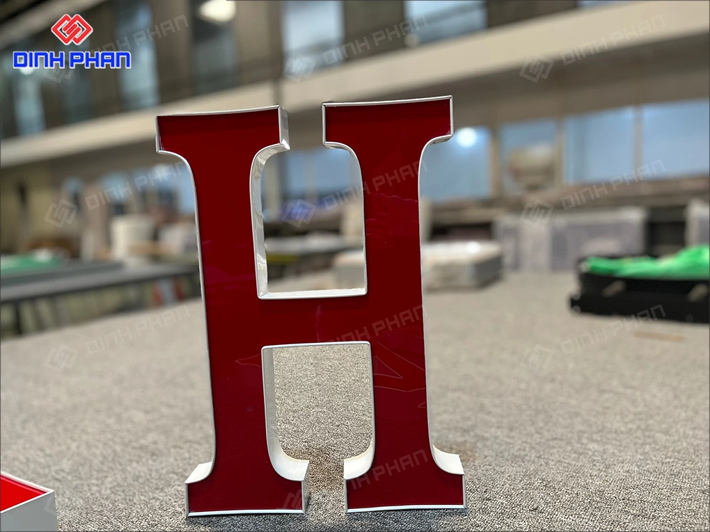 Gia công chữ nhôm BMT