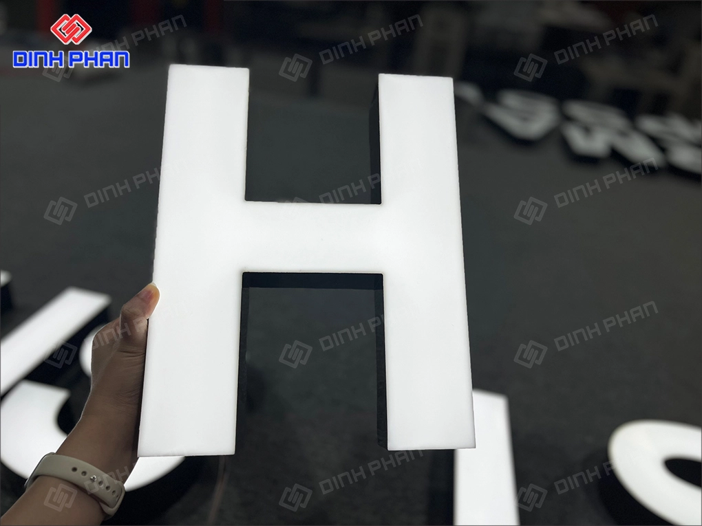 Gia công chữ nhôm BMT