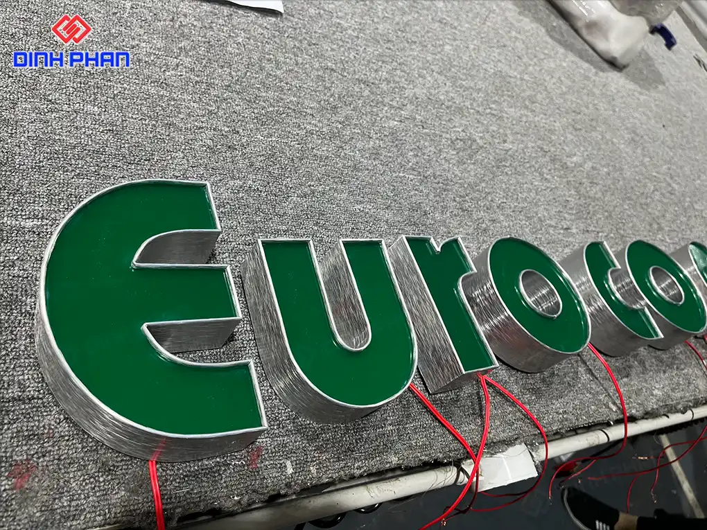 Gia công chữ nhôm BMT