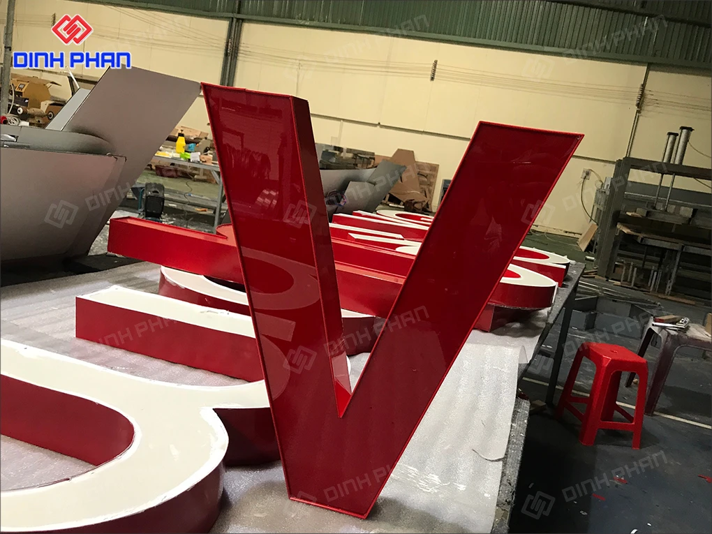 Gia công chữ nhôm BMT