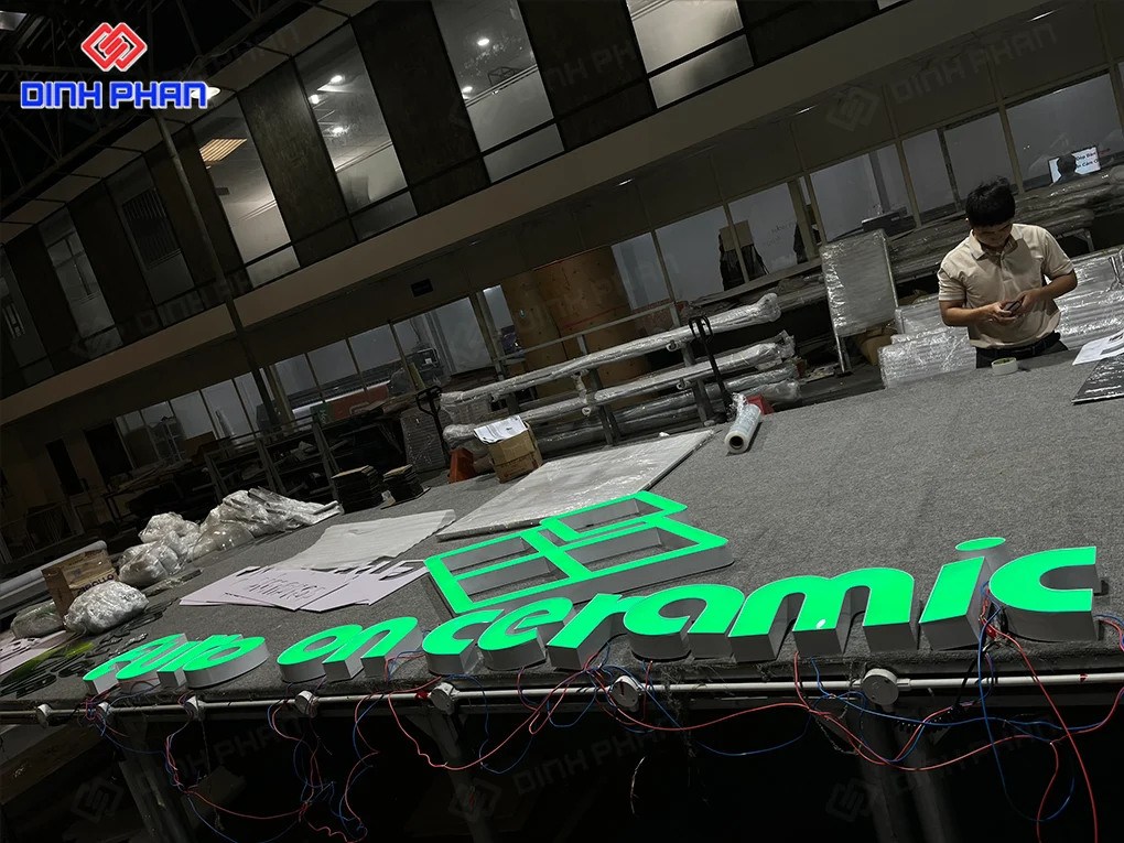 Gia công chữ nhôm BMT