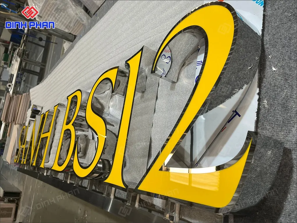 Gia công chữ nhôm Đắk Lắk